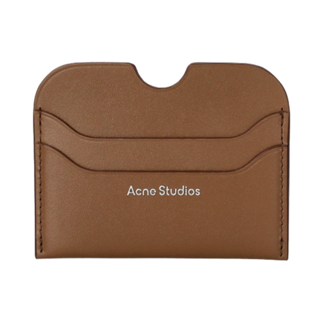 아크네 스튜디오 레더 카드 홀더 카멜 브라운(Acne Studios Leather Card Holder Camel Brown)