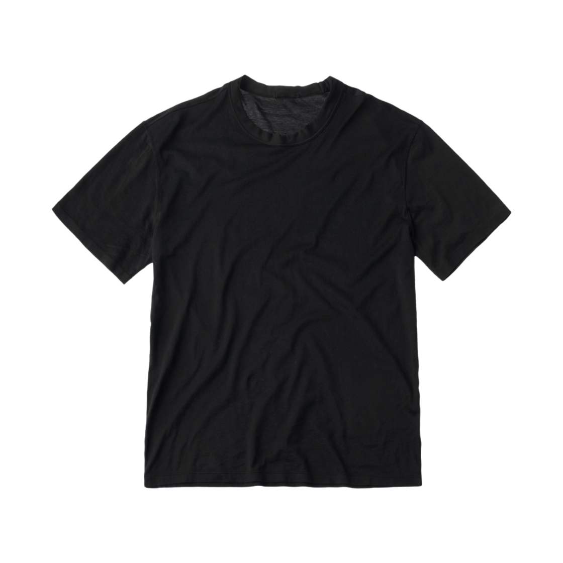 텐씨 코튼 저지 티셔츠 블랙(Ten C Cotton Jersey T-Shirt Black)