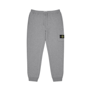 Stone Island 62620 Cotton Fleece Garment Dyed Cargo Joggers Melange Grey - 23FW