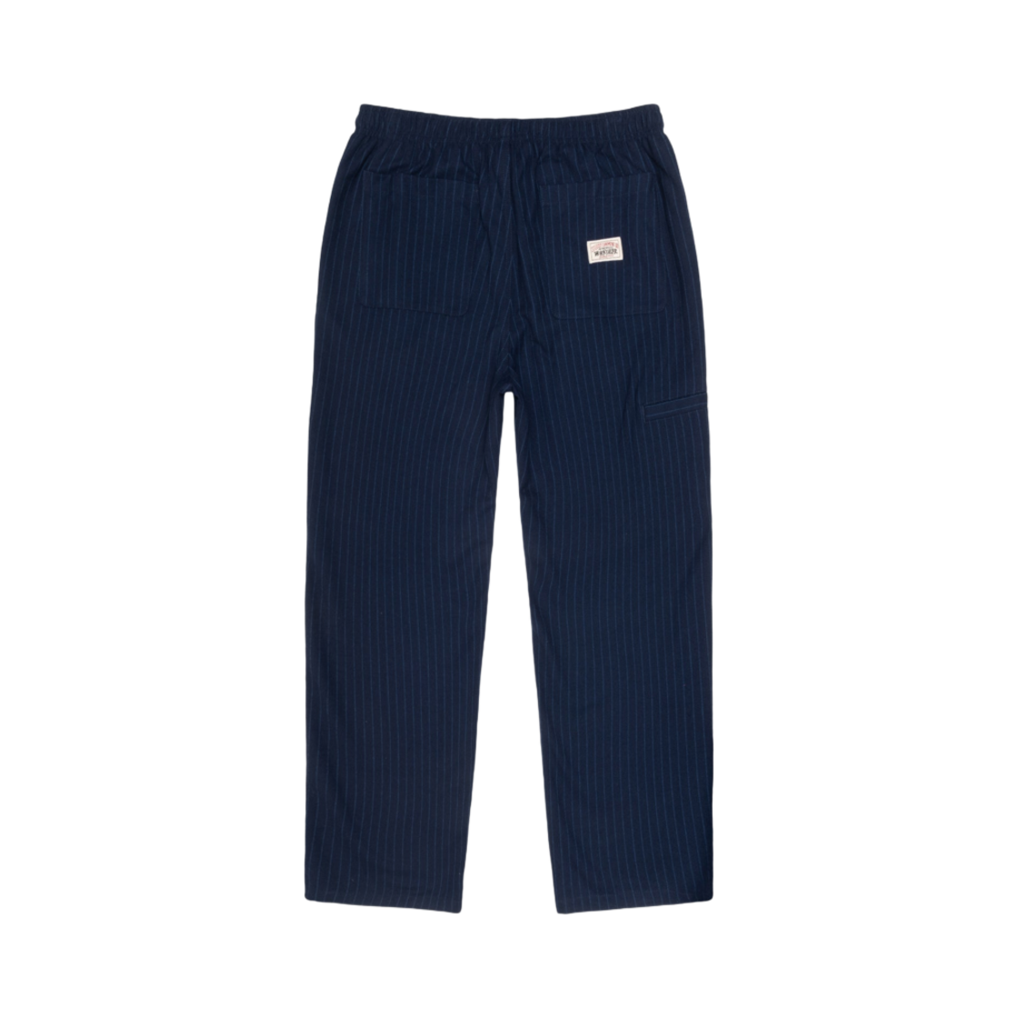 스투시 비치 팬츠 울 스트라이프 네이비(Stussy Beach Pant Wool Stripe Navy) - 2