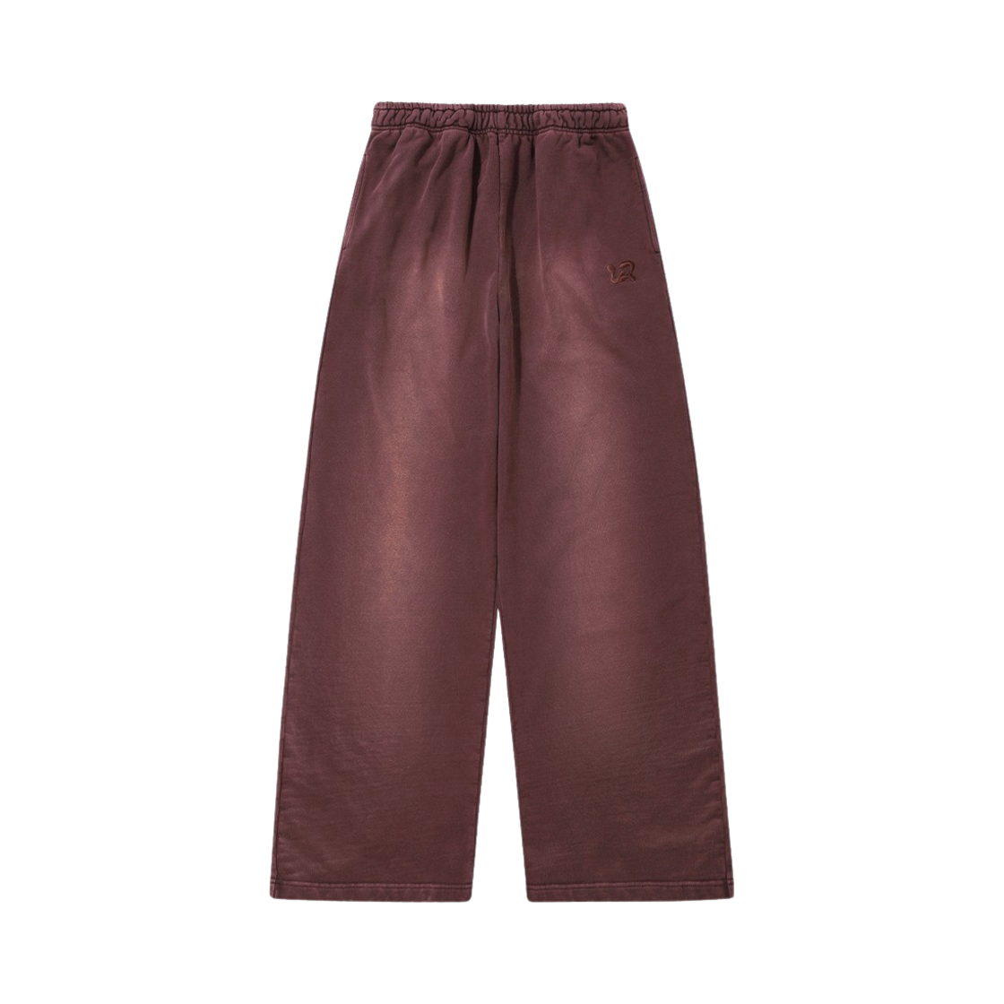 WL241JLP02UBRD MELLOW Hand Spray Washing Relax Pants Brick Red