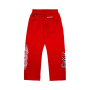 Chrome Hearts Matty Boy Jersey Mesh Pants Red