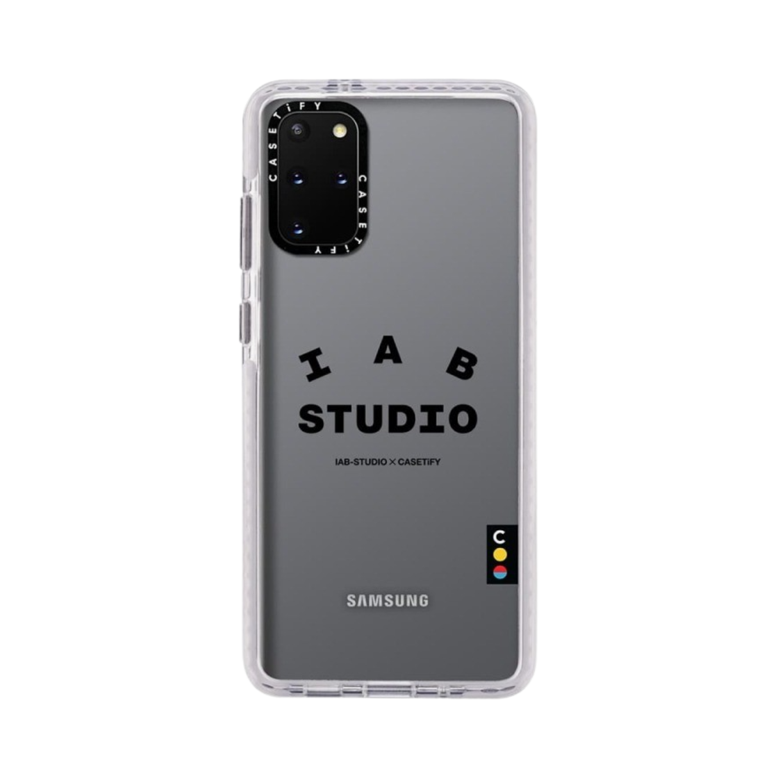 케이스티파이 x 아이앱 스튜디오 갤럭시 S20 로고 케이스 블랙(Casetify x IAB Studio Galaxy S20 Logo Case Black) - 1