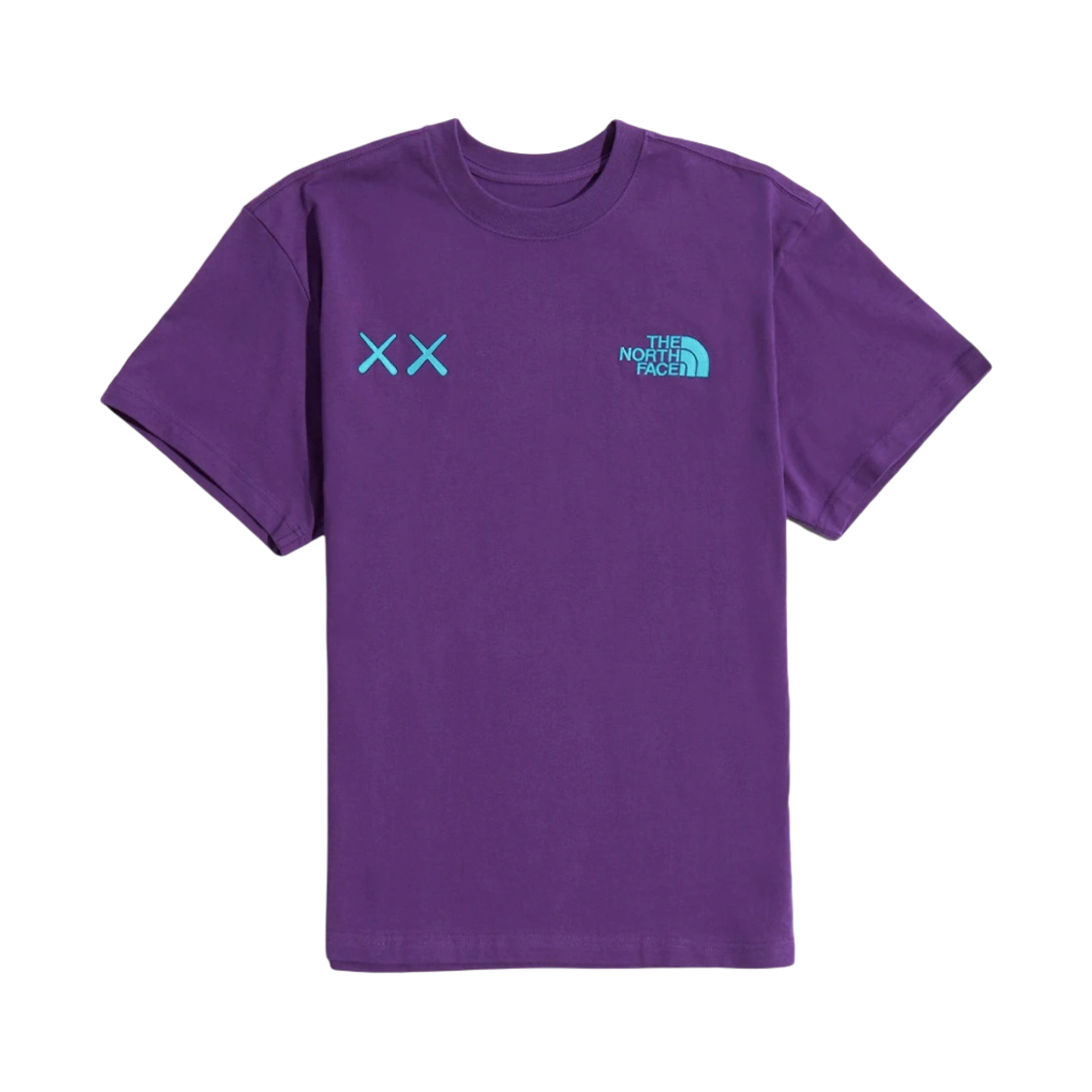 노스페이스 x 카우스 숏슬리브 티셔츠 그래비티 퍼플(The North Face x Kaws S/S T-Shirt Gravity Purple)