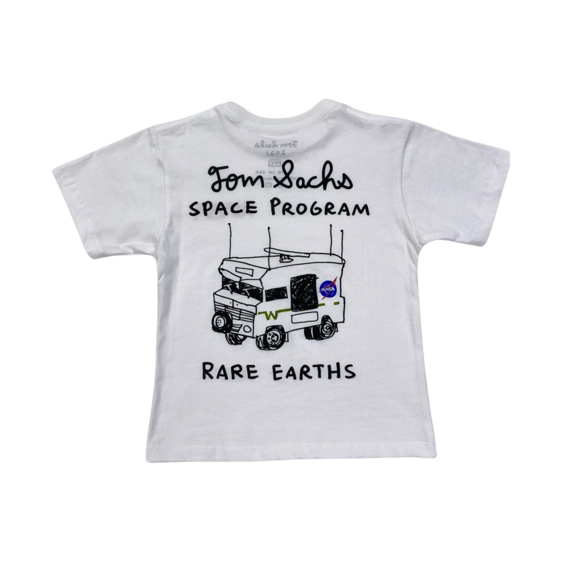 (키즈) 톰 삭스 위네바고 티셔츠 화이트((Kids) Tom Sachs Winnebago T-Shirt White)