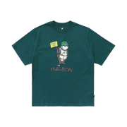 Malbon Golf Caddy Bear T-Shirt Green