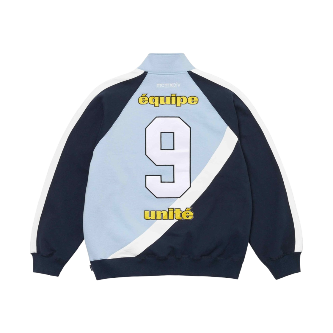 슈프림 이큅 하프 집 스웨트셔츠 라이트 블루 - 24SS(Supreme Equipe Half Zip Sweatshirt Light Blue - 24SS) - 2