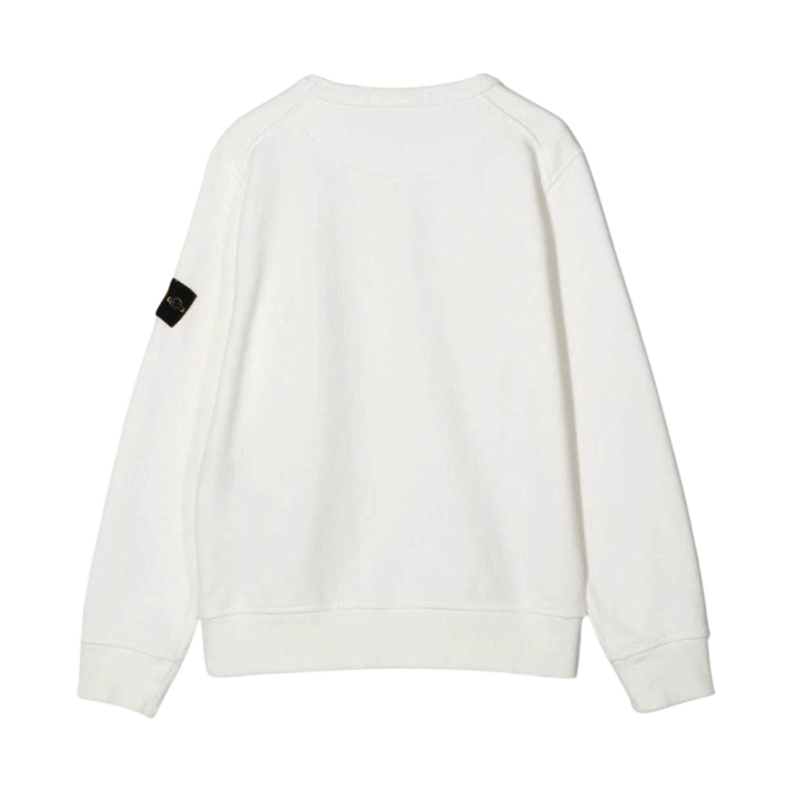 (키즈) 스톤 아일랜드 61340 코튼 플리스 크루넥 스웨트셔츠 오프 화이트 - 22FW((Kids) Stone Island 61340 Cotton Fleece Crewneck Sweatshirt Off White - 22FW) - 2