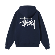 Stussy Basic Stussy Hoodie Navy 2022