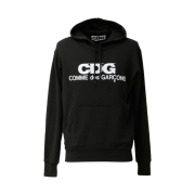 CDG Hooded Sweatshirt Black