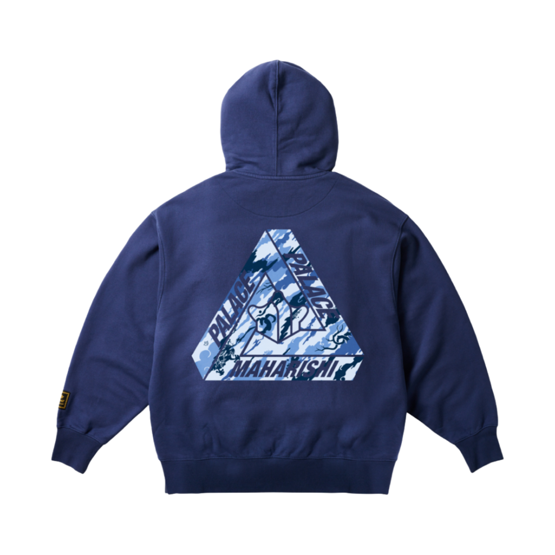 팔라스 x 마하리시 트라이본사이 DPM 후드 블루 - 25SS(Palace x Maharishi Tri-Bonsai DPM Hood Blue - 25SS)