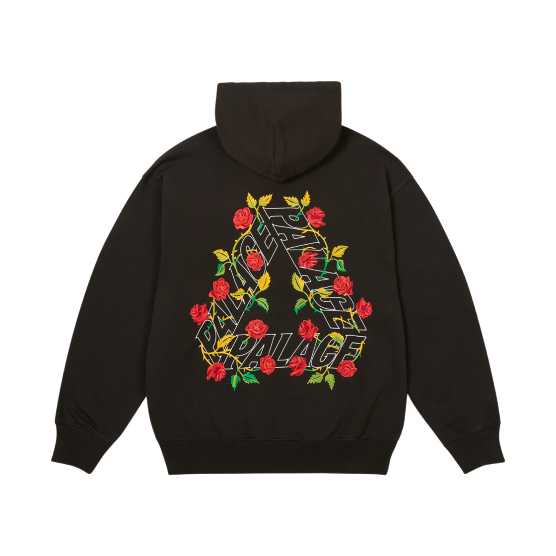 팔라스 로즈 P3 후드 블랙 - 25SS(Palace Rose P3 Hood Black - 25SS)