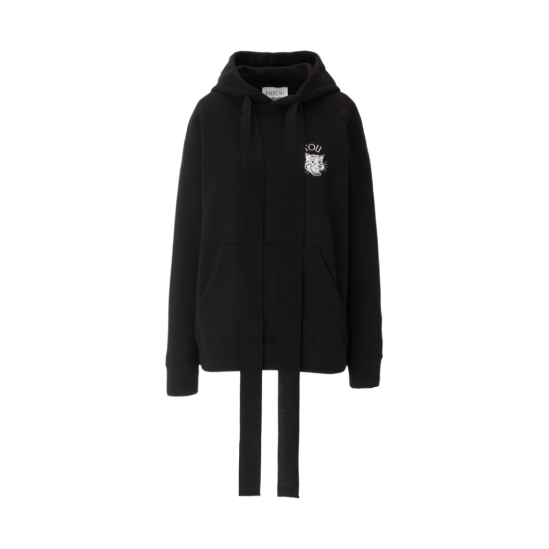 2183B481-001 Onitsuka Tiger x Patou Sweat Hoodie Black