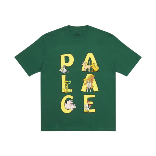Palace Session T-Shirt Green - 22FW