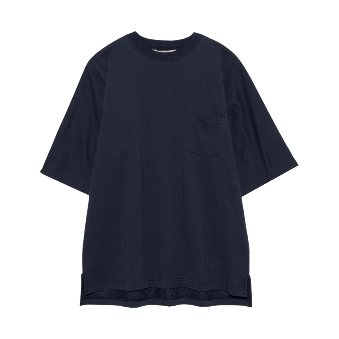 나나미카 코덴시 포켓 티셔츠 네이비(Nanamica Kodenshi Pocket T-Shirt Navy) - 1