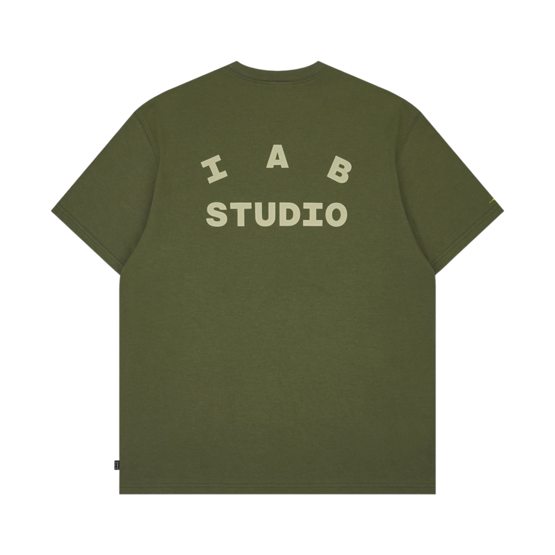 - IAB Studio x D.P. T-Shirt Army Green - 대표 이미지 #1