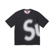 Supreme Halftone S/S Top Black - 24SS