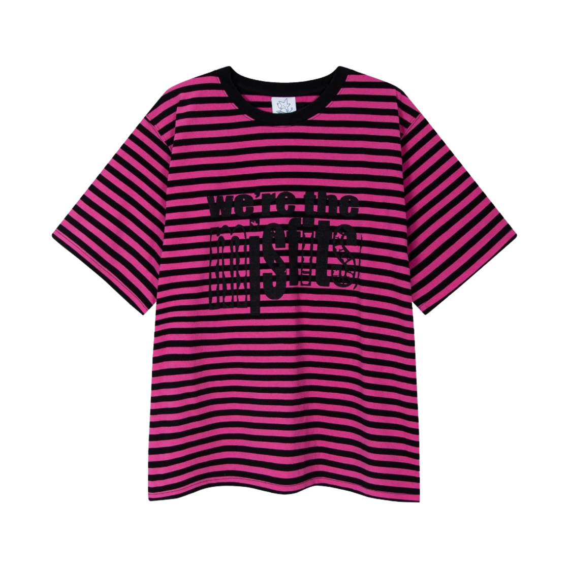 모스키토 머더러스 위아 미스핏츠 티셔츠 핑크 블랙(Mosquito Murderers We're Misfits T-Shirt Pink Black)