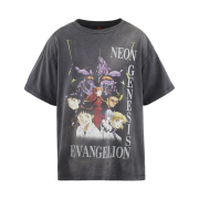 Saint Mxxxxxx x Evangelion Neon S/S T-Shirt Black