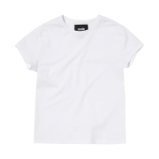 Suade Basic Crop Top White