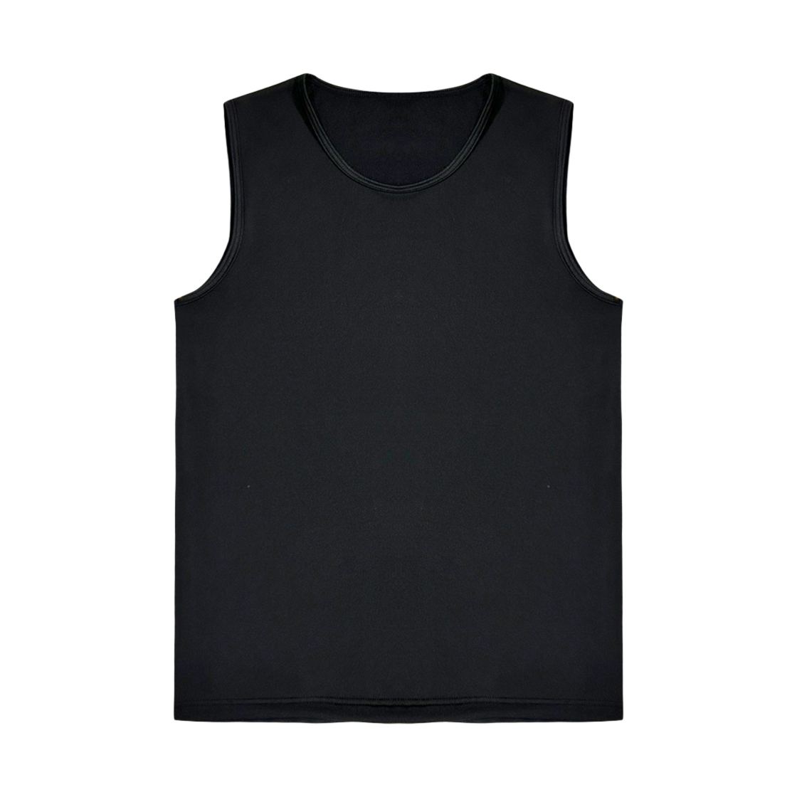 A-SM-BK-M [3% 적립] Aone Soft Muscle Fleece Lining Tank Black