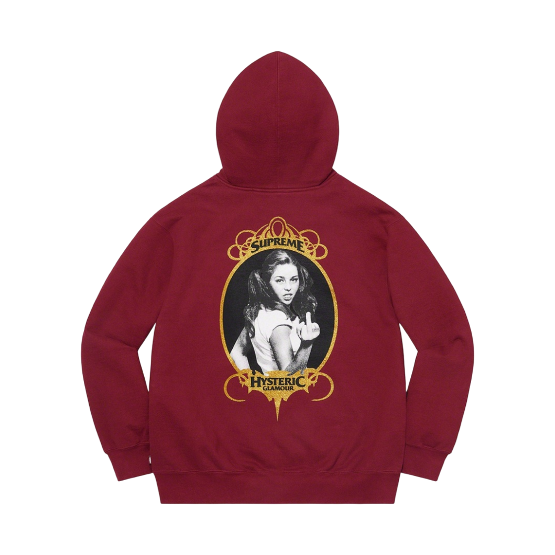 슈프림 x 히스테릭 글래머 집업 후드 스웨트셔츠 카디널 - 21SS(Supreme x Hysteric Glamour Zip Up Hooded Sweatshirt Cardinal - 21SS) - 2