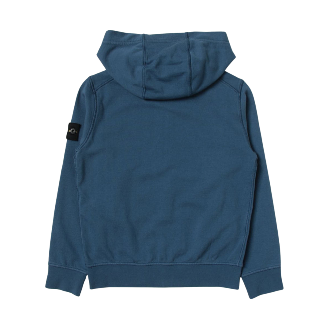(키즈) 스톤 아일랜드 60740 코튼 플리스 풀 집업 후드 스웨트셔츠 로얄 블루 - 23SS((Kids) Stone Island 60740 Cotton Fleece Full Zip Hooded Sweatshirt Royal Blue - 23SS) - 2