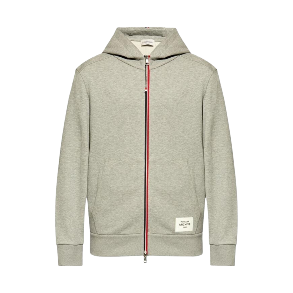 몽클레르 집업 후드 그레이 - 24FW(Moncler Zip Up Hoodie Gray - 24FW) - 1