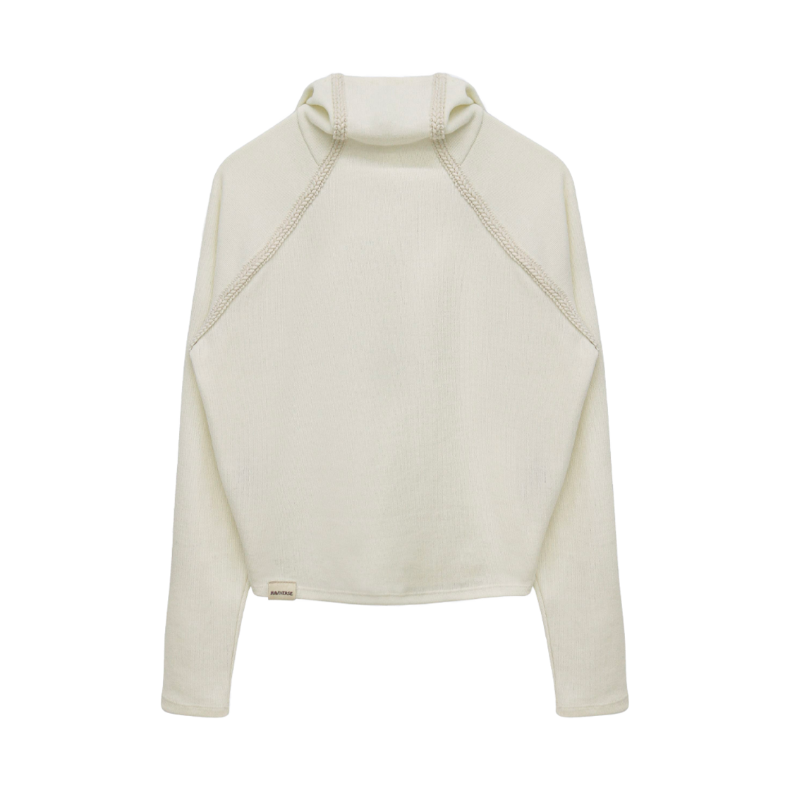 나비버스 베이스볼 후디 버전2 아이보리(NAVIVERSE Baseball Hoodie Ver.2 Ivory)