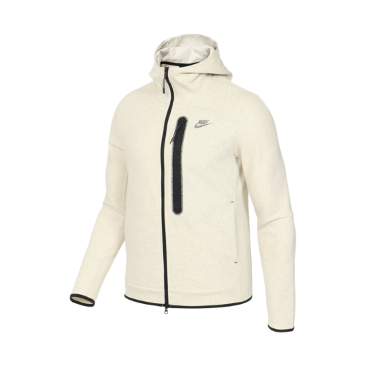 Nike NSW Tech Fleece Full Zip Hoodie White Heather - Asia