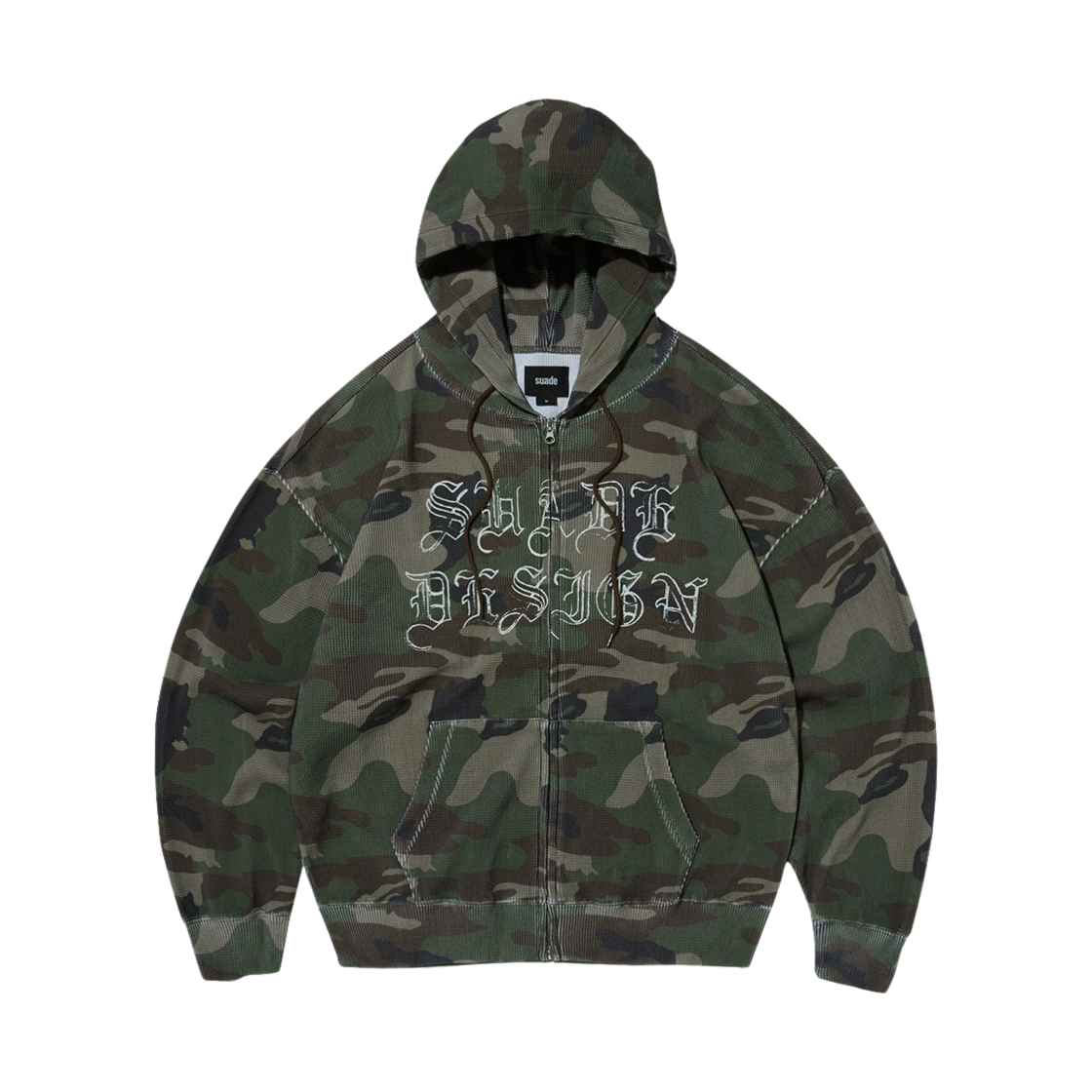 스웨이드 써멀 카모 후드 집업 카모(Suade Thermal Camo Hood Zip Up Camo)