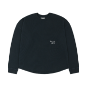 Hommless Heavy Waffle LS T-Shirt Navy