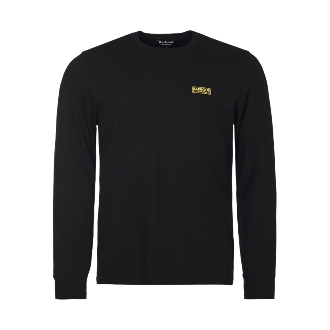 바버 인터내셔널 롱슬리브 로고 티셔츠 블랙(Barbour International Long Sleeve Logo T-Shirt Black) - 1