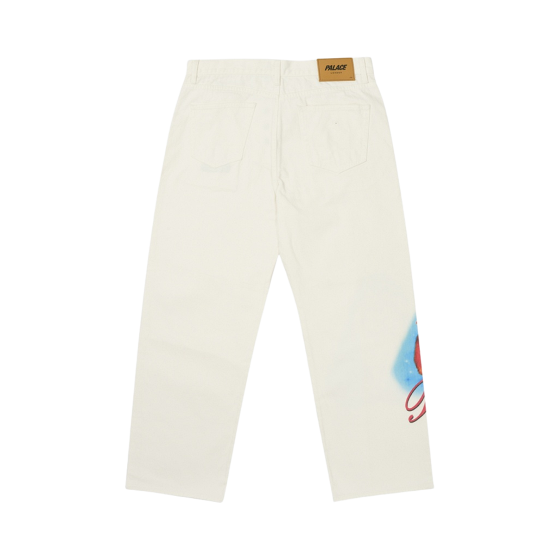 팔라스 펌퍼 P90 배기 진 화이트 - 24SS(Palace Phumper P90 Baggy Jean White - 24SS) - 2