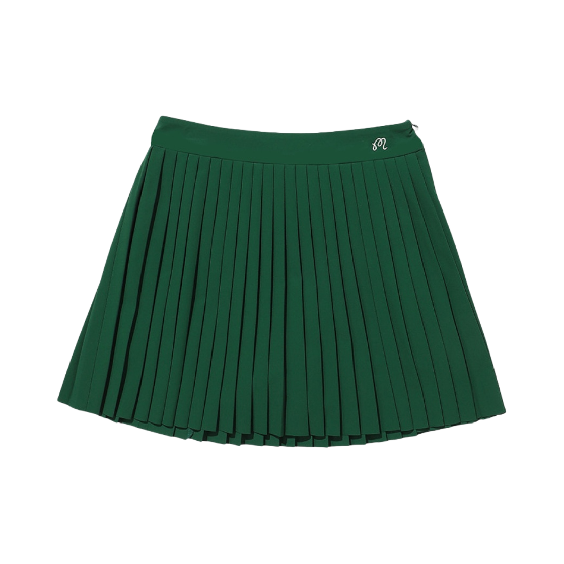 - (W) Malbon Golf Teeing Pleats Skirt Green