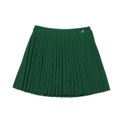 (W) Malbon Golf Teeing Pleats Skirt Green