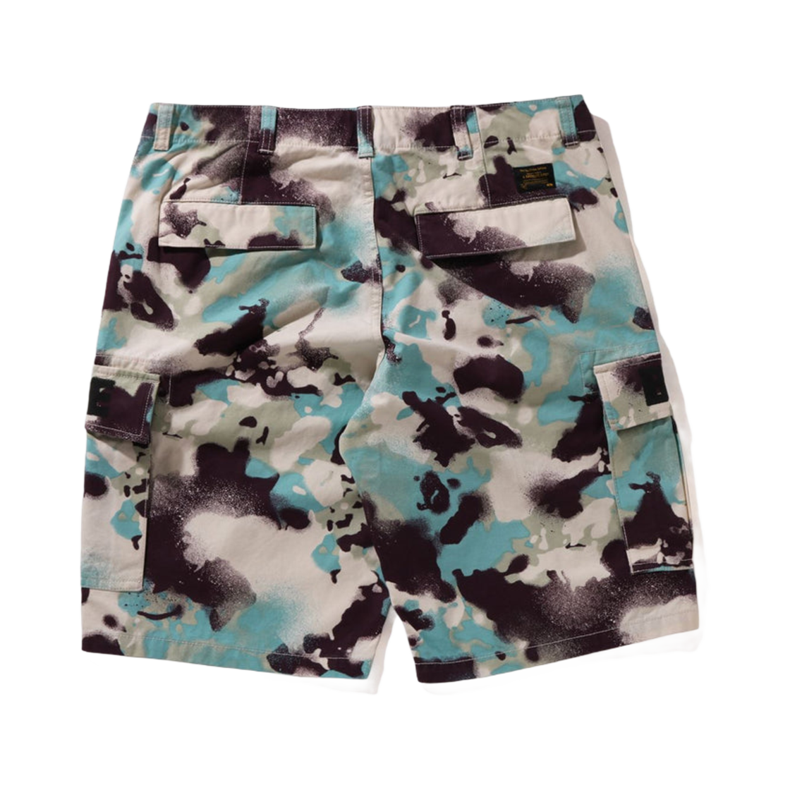 베이프 맵 카모 레귤러 핏 카고 쇼츠 멀티(BAPE Map Camo Regular Fit Cargo Shorts Multi) - 2