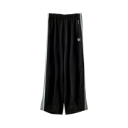 Needles x Jeans Factory H.D. Track Pants Poly Smooth Black
