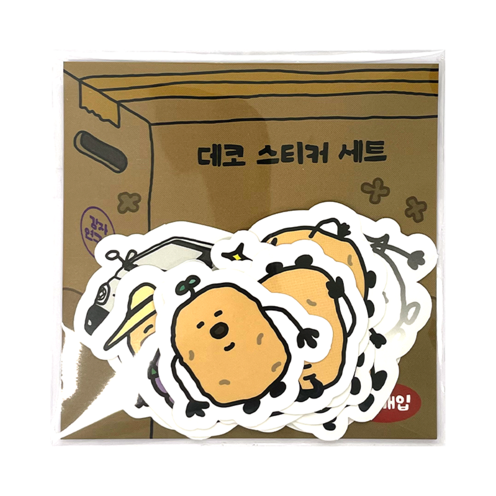 POTATOMD18 The Potato Lab Deco Sticker Set (12EA)