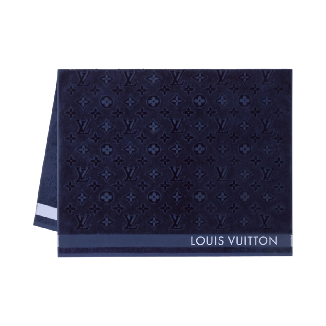루이비통 L베케이션 비치 타월 네이비 블루(Louis Vuitton LVacation Beach Towel Navy Blue)