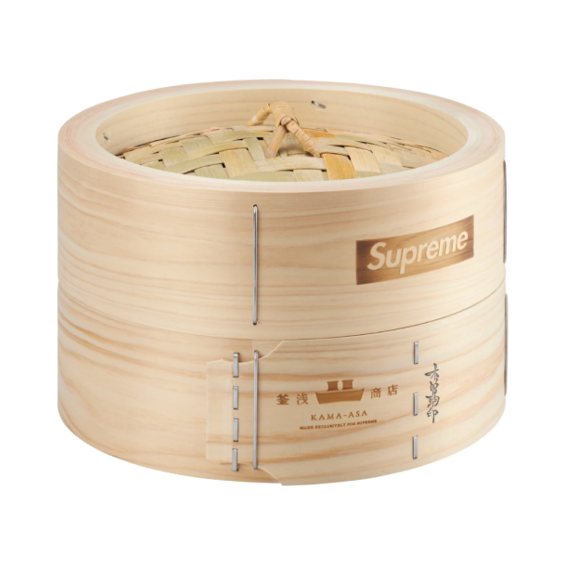 - Supreme x Kama-Asa Steamer Wood - 24FW