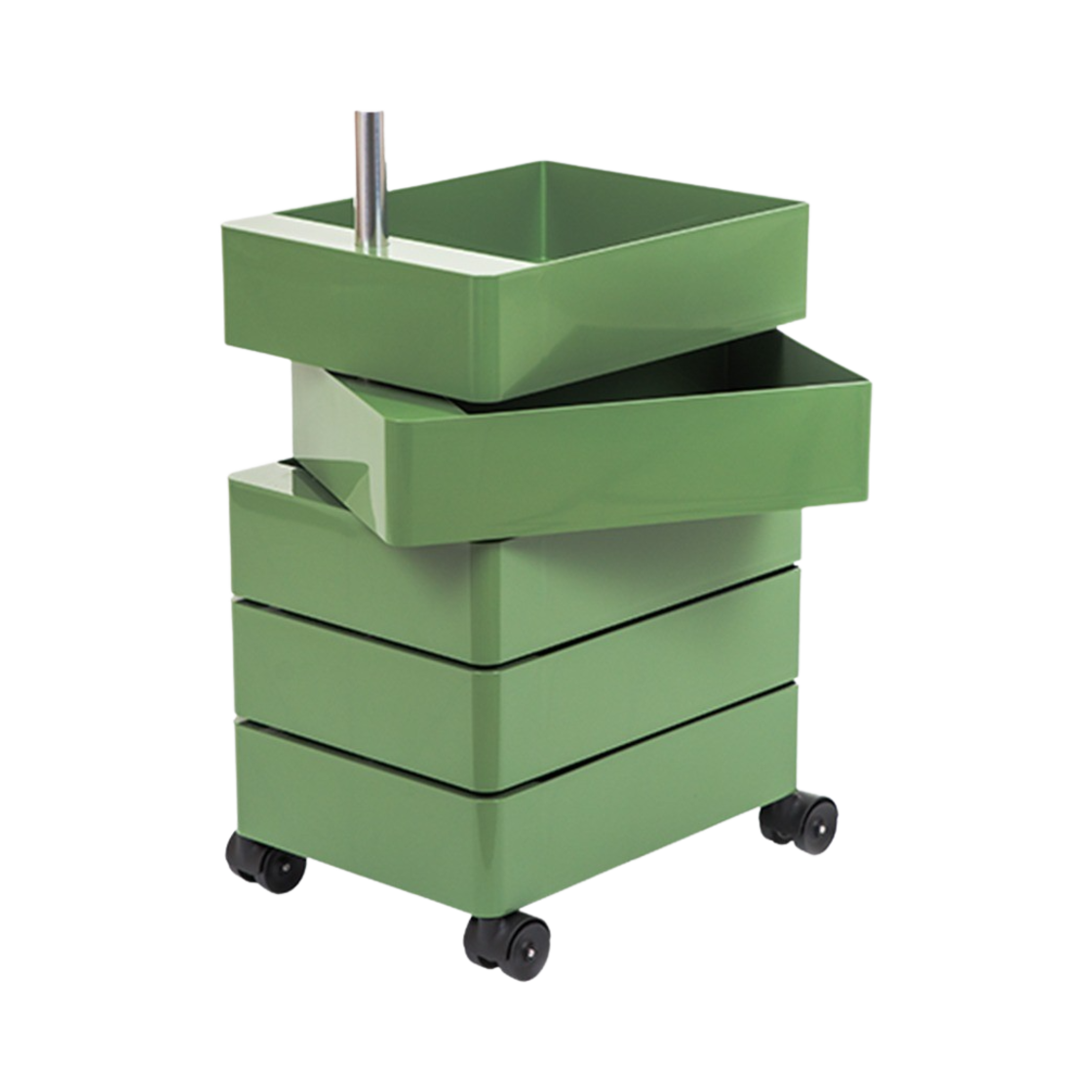 마지스 360° 컨테이너 5 드로워 그린(Magis 360° Container 5 Drawer Green)