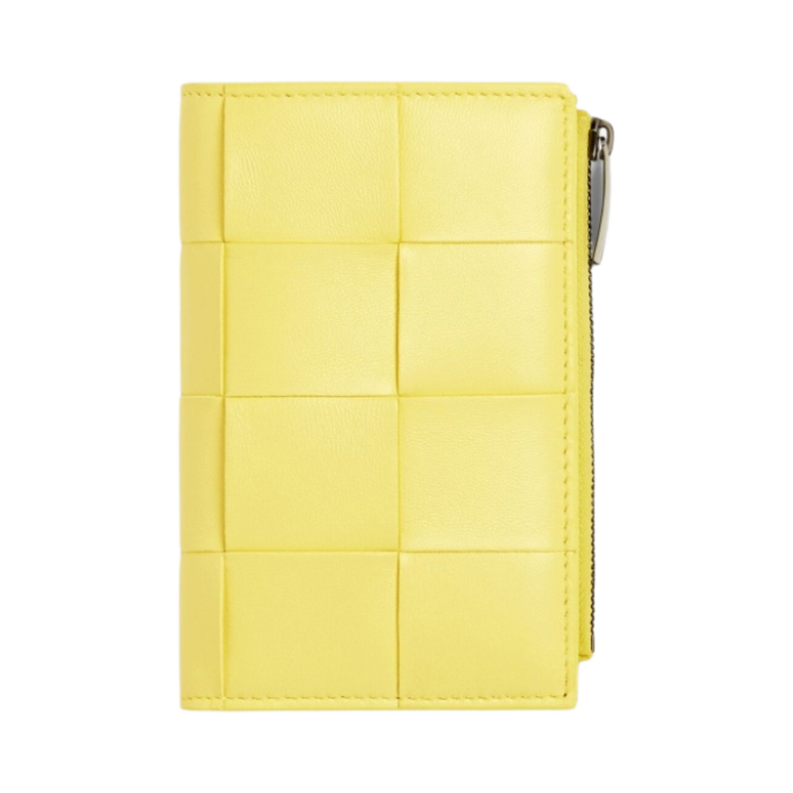 보테가 베네타 미디움 카세트백 바이폴드 지퍼 지갑 셔벗(Bottega Veneta Medium Cassette Bi-Fold Zip Wallet Sherbert) - 1