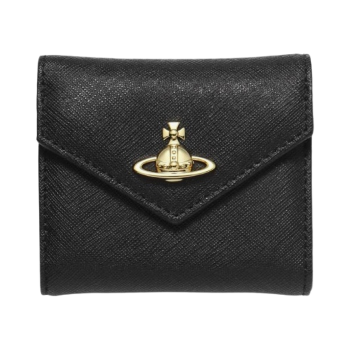 비비안 웨스트우드 포켓 엔벨로프 빌폴드 블랙(Vivienne Westwood Envelope Billfold with Pocket Black) - 1