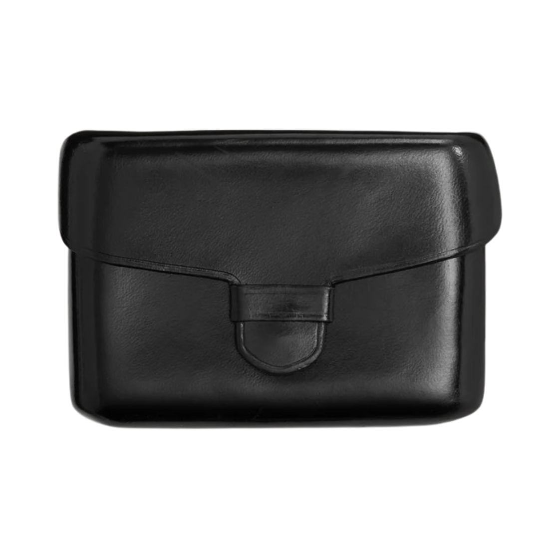 르메르 일부세토 카드 홀더 베지터블 탠 레더 블랙(Lemaire Il Bussetto Card Holder Vegetable-Tanned Leather Black)