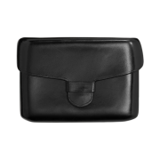 Lemaire Il Bussetto Card Holder Vegetable-Tanned Leather Black