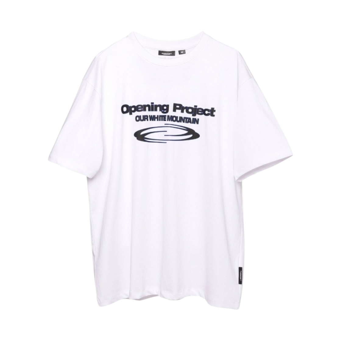 【OPENING PROJECT】 Identity T Shirt - White 오프닝프로젝트 아이덴티티 티셔츠 화이트 그린 | Opening