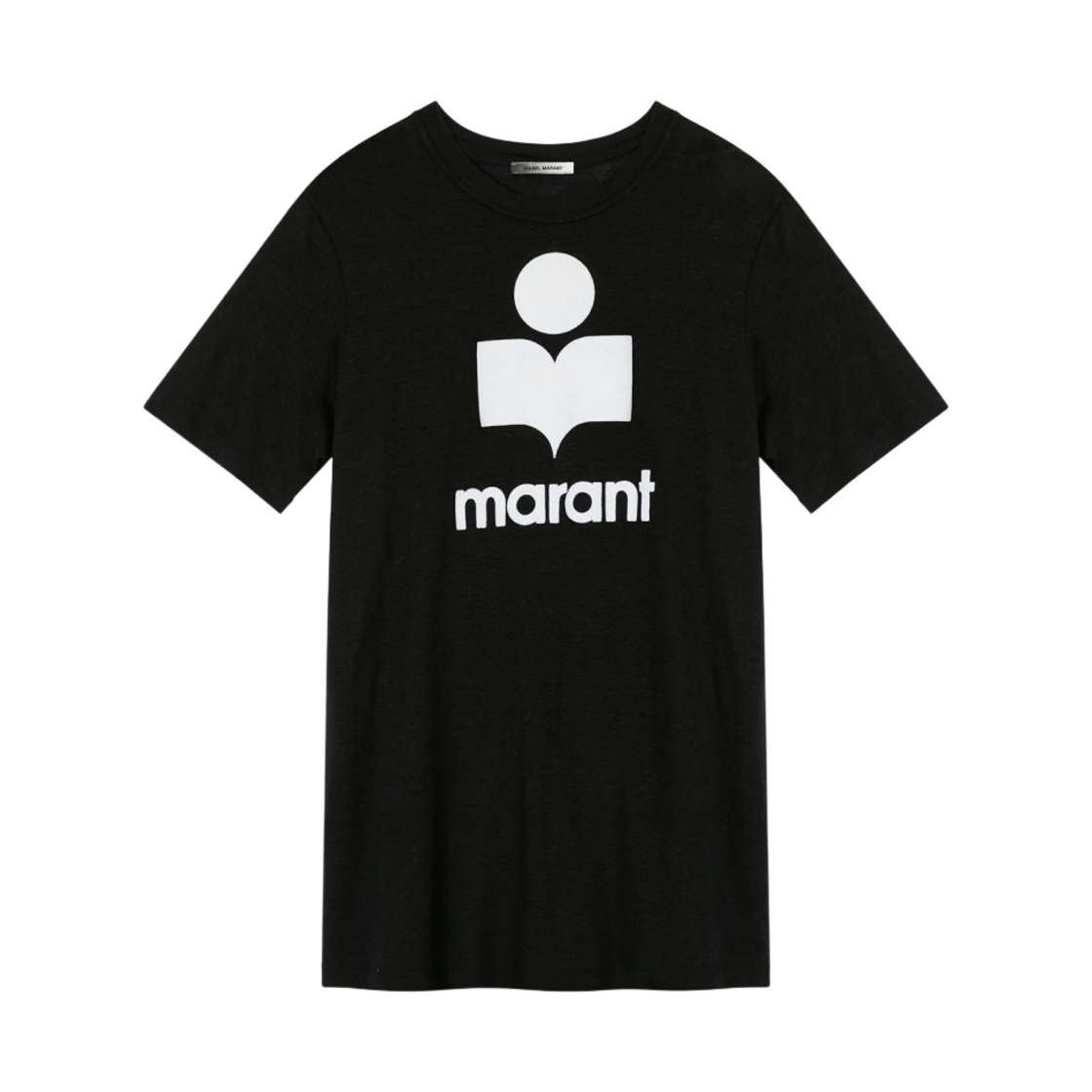 이자벨 마랑 카르만 로고 티셔츠 블랙 - 23SS(Isabel Marant Karman Logo T-Shirt Black - 23SS)