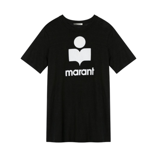 Isabel Marant Karman Logo T-Shirt Black - 23SS