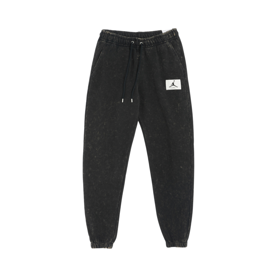 조던 에센셜 스테이트먼트 플리스 팬츠 블랙 세일 - US/EU(Jordan Essential Statement Fleece Pants Black Sail - US/EU) - 1
